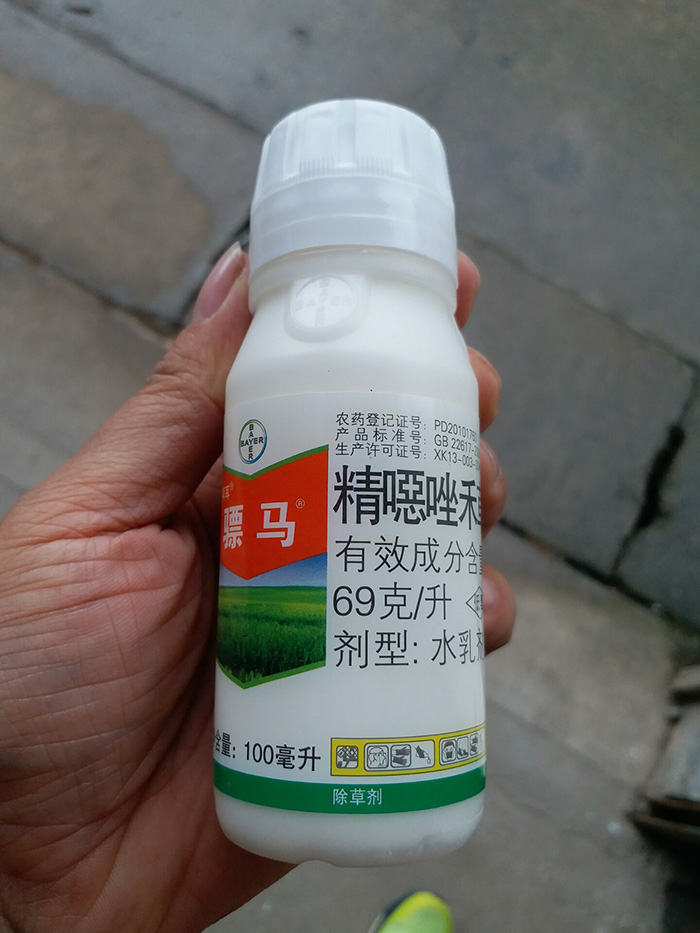 拜耳骠马精恶唑禾草灵小麦除草剂